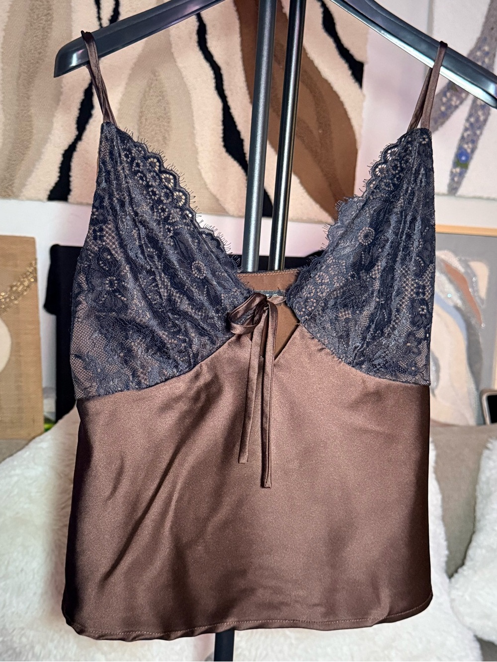Cami Chemise in Brown
